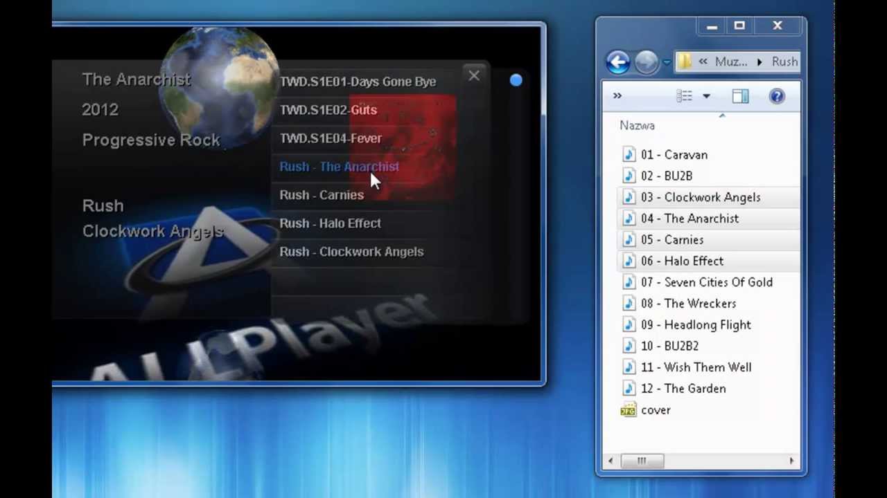 ALLPlayer - playlista