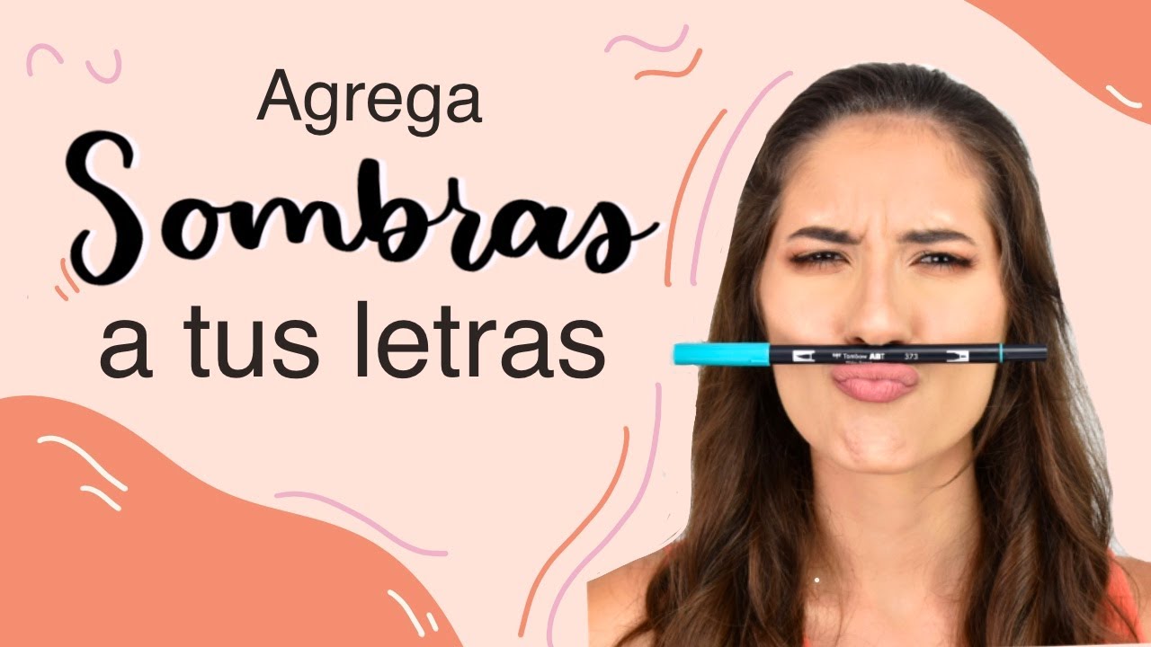 Cómo hacer Sombras a las Letras-Lettering para Principiantes