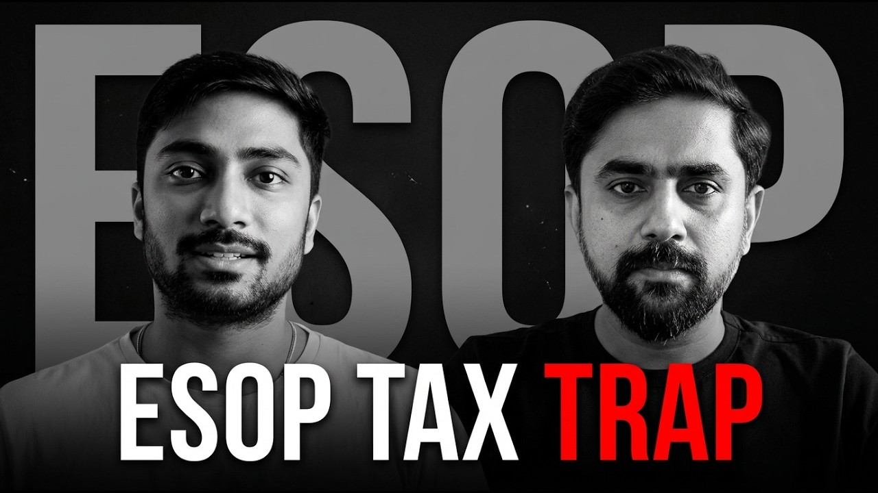 ESOP Taxation in India Explained: You Pay 31% Tax Before You Own Shares |  ESOPs Simplified (Part 2)