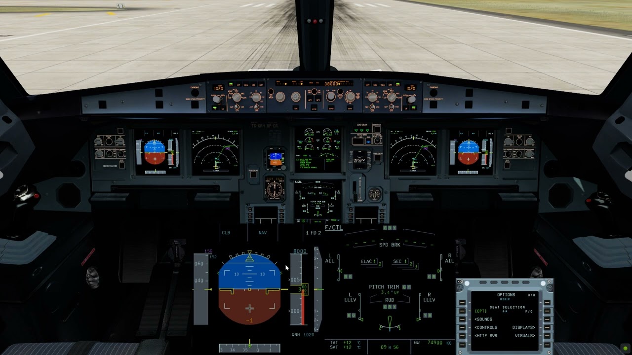 FSLabs Airbus A321 Sidestick Operation and Priority Logic Demonstration