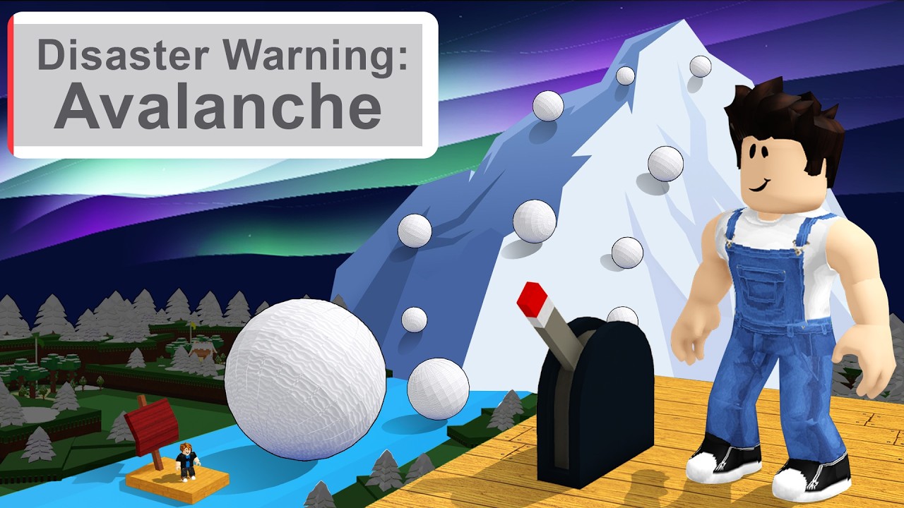 I Added an AVALANCHE To Build a Boat