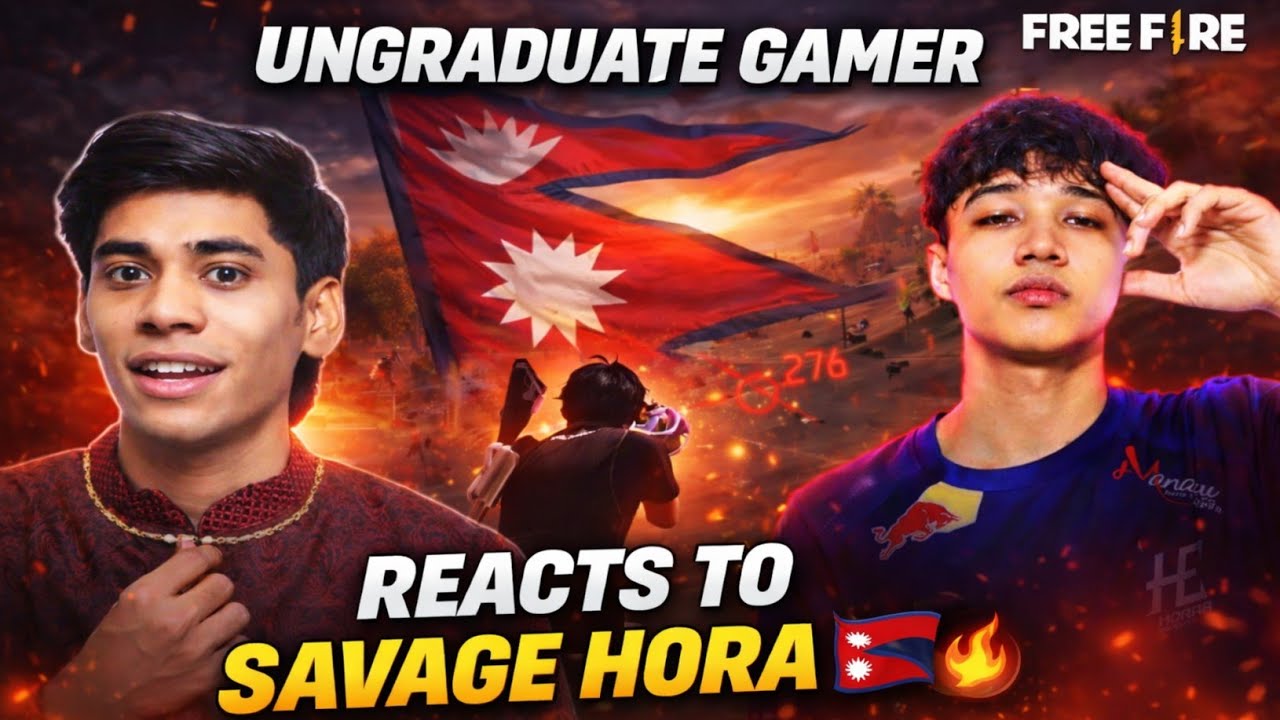UnGraduate Gamer Reacts to Nepal’s SAVAGE HORAA 🇳🇵🔥 | Popular Indian YouTuber Gets Shocked 😱