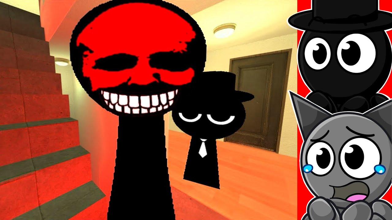 Escape Sprunki BLACK NEXTBOT (Gmod)
