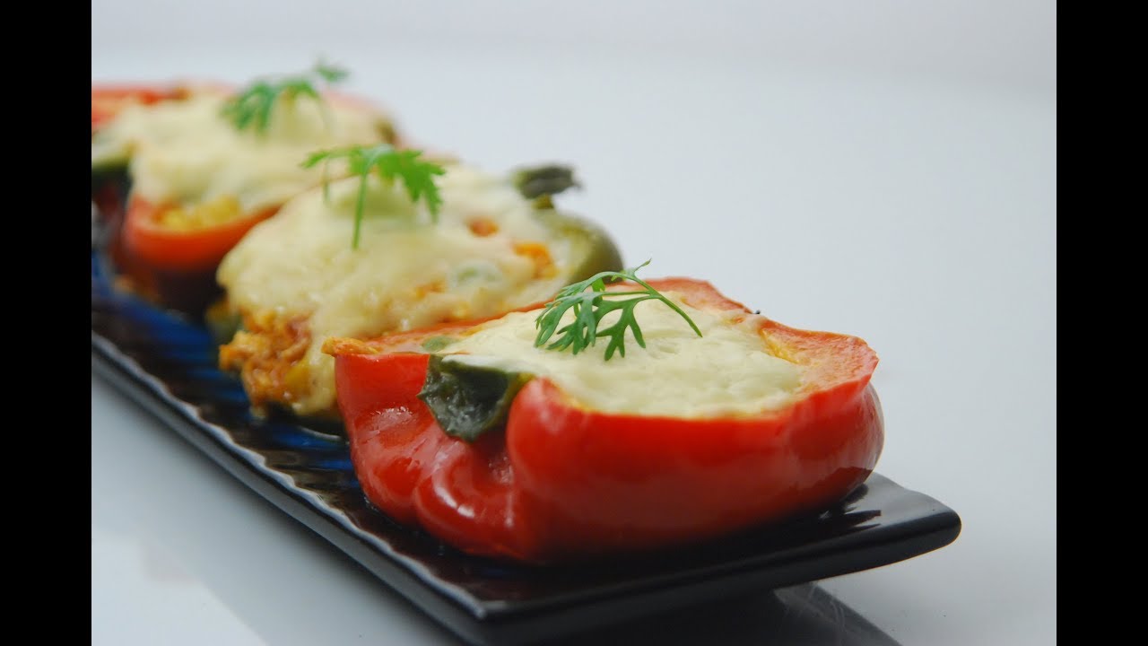 Stuffed Capsicum | Cooksmart | Sanjeev Kapoor Khazana