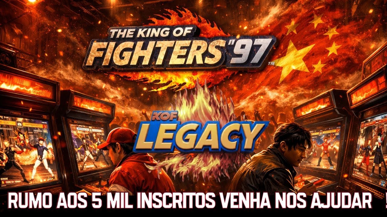 KOF97 AO VIVO DIRETO DA CHINA 🔥 | EM BUSCA DE 5 MIL INSCRITOS !  SHORTS #retrogaming #kof97