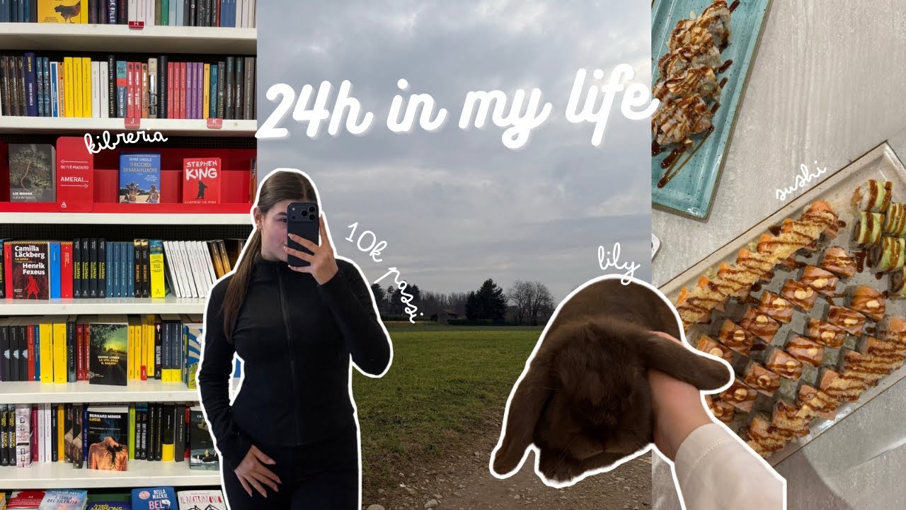 24H IN MY LIFE: vi presento Lily, 10k passi, giro tra negozi, sushi & more| Valeria Martinelli