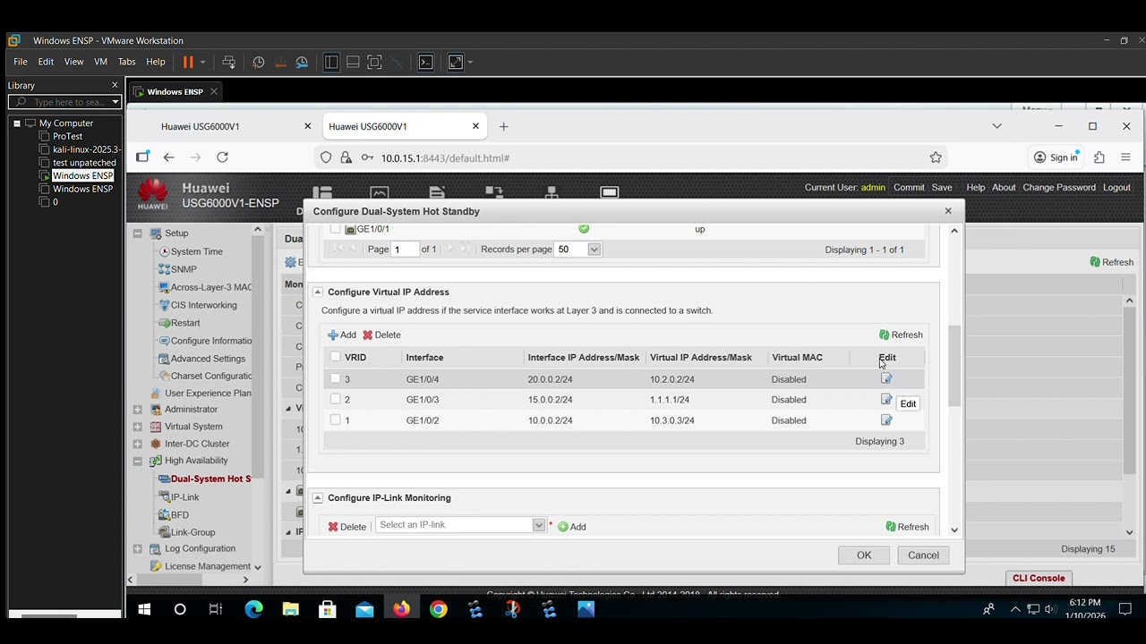 HRP GUI  Using ENSP