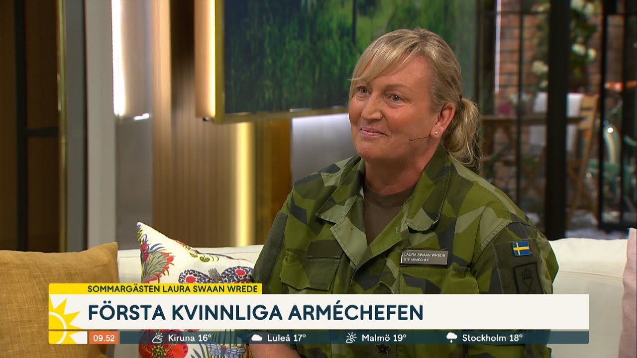 Första kvinnliga arméchefen: 