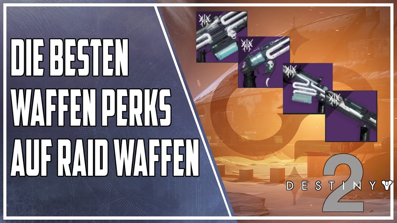 Destiny 2 ► Die besten Perks auf Raid Waffen | Tiefsteinkrypta Deutsch