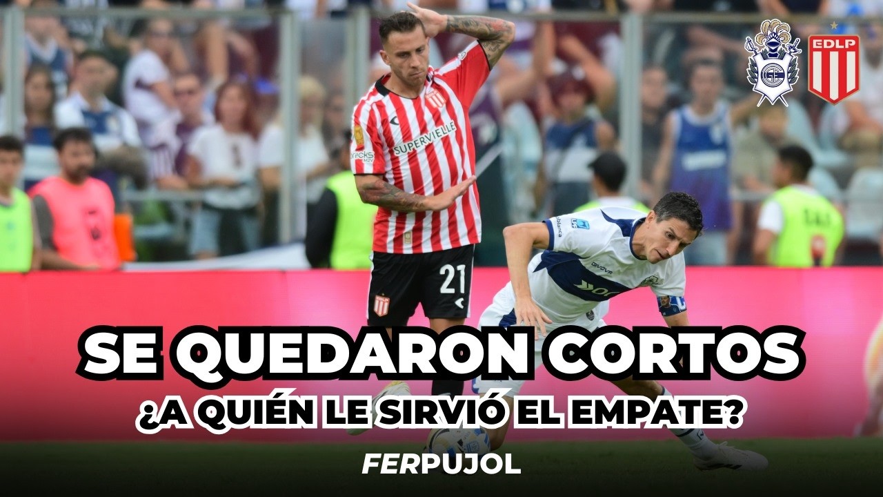 🐺 GIMNASIA 0 VS 🦁 ESTUDIANTES 0 | EMPATE PERO MUCHO POR HABLAR 👀