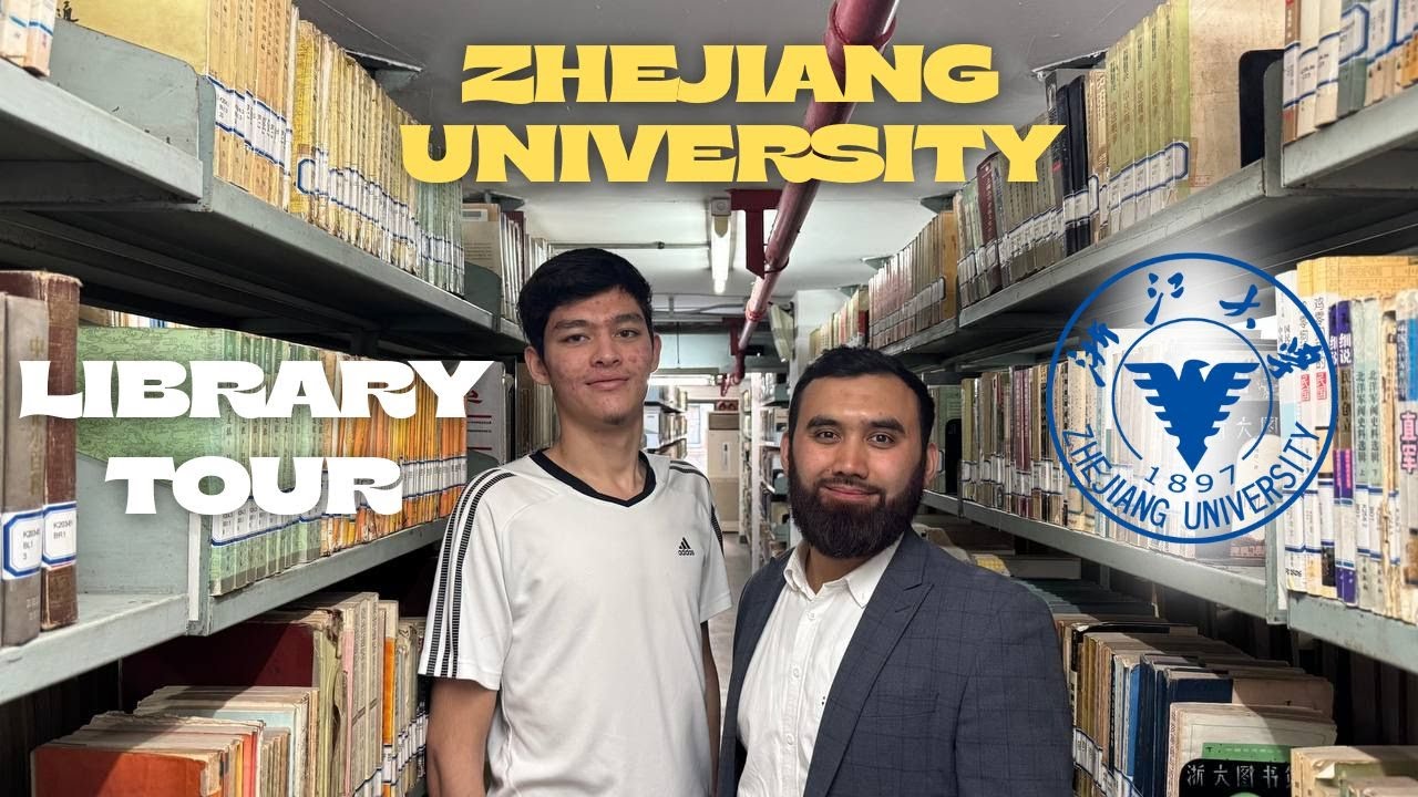 Zhejiang University Library Tour, Yuquan Campus | Day with a Student & Campus Life