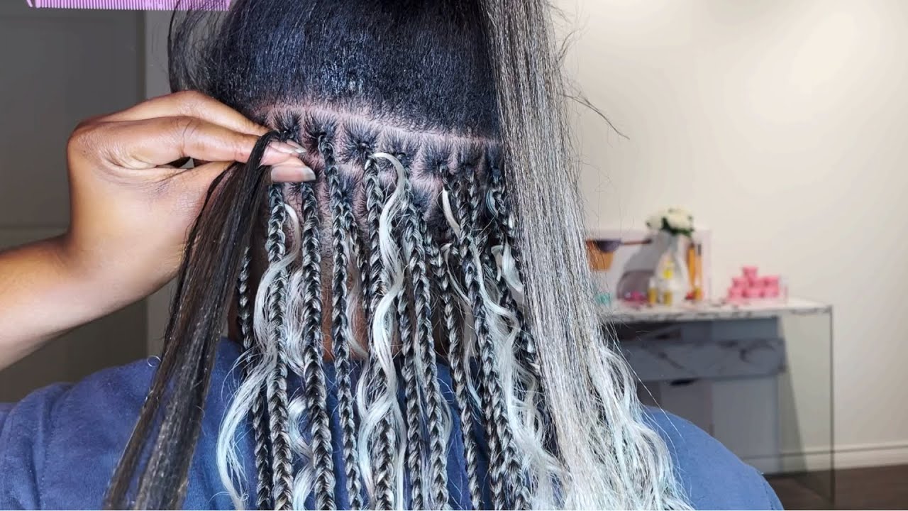 SMALL KNOTLESSGODDESS BOX BRAIDS | KNOTLESSGODDESSBRAIDS