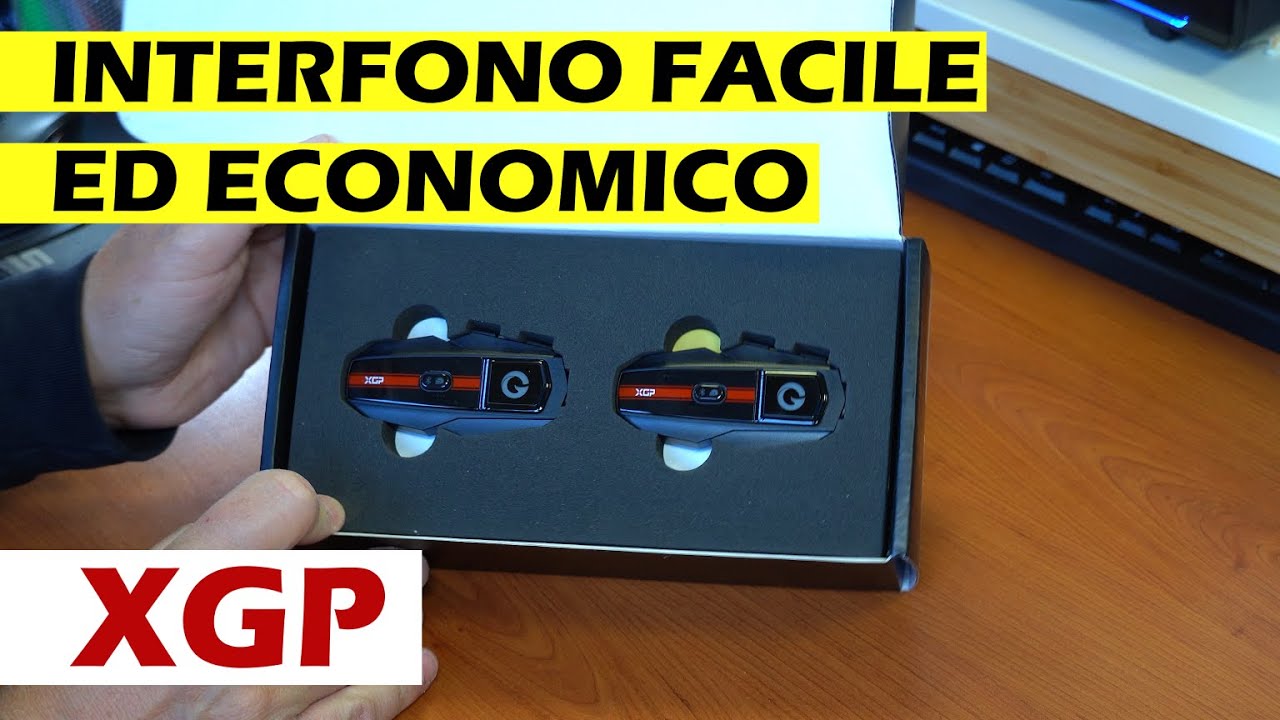 XGP INTERFONO MOTO FACILE ED ECONOMICO