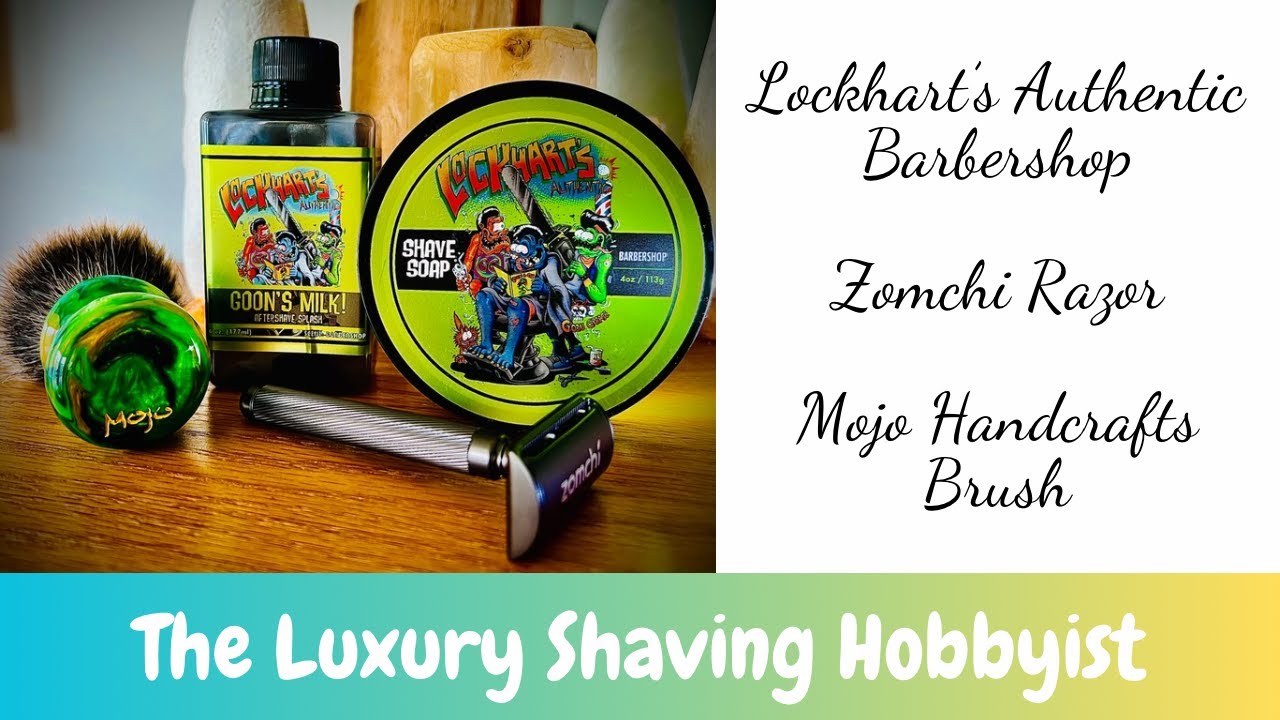 Lockhart's Authentic Barbershop - Zomchi Razor - Mojo Handcraft's Stump Brush