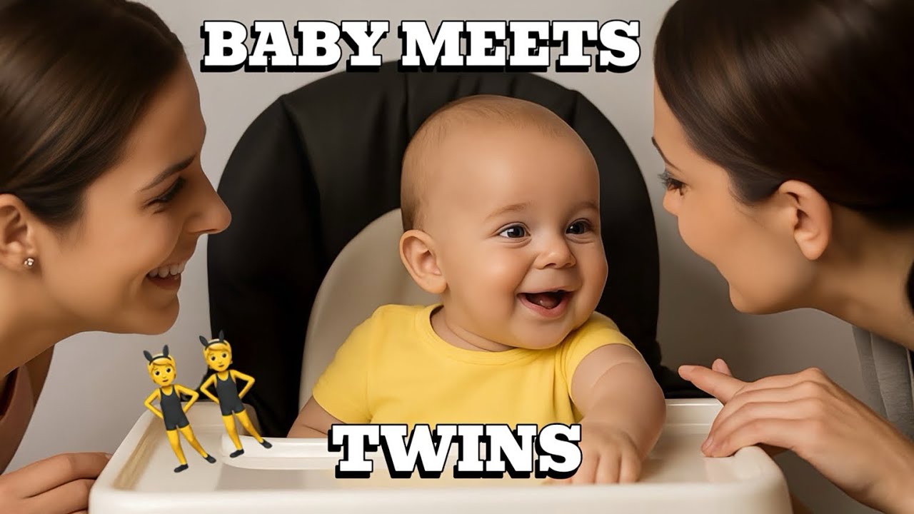 Baby Meets Twins Compilation 👶✨ | Adorable Reactions to Identical Family Members