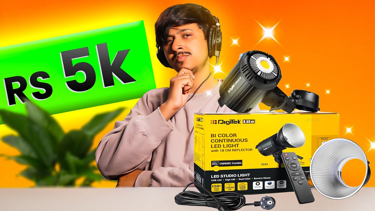 This Light will Change Your Setup | Digitek DCL-150 WBC Review