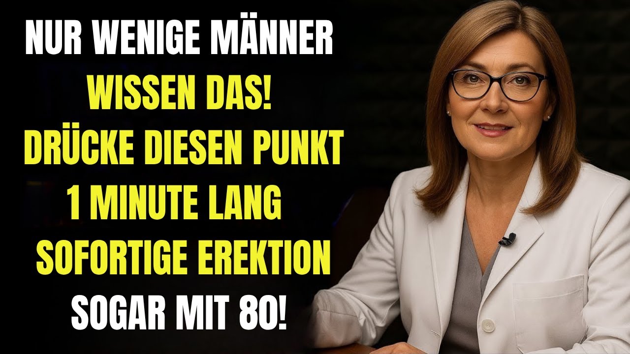 Urologe: Massiere DIESEN Punkt 1 Minute lang, um die Potenz wiederherzustellen