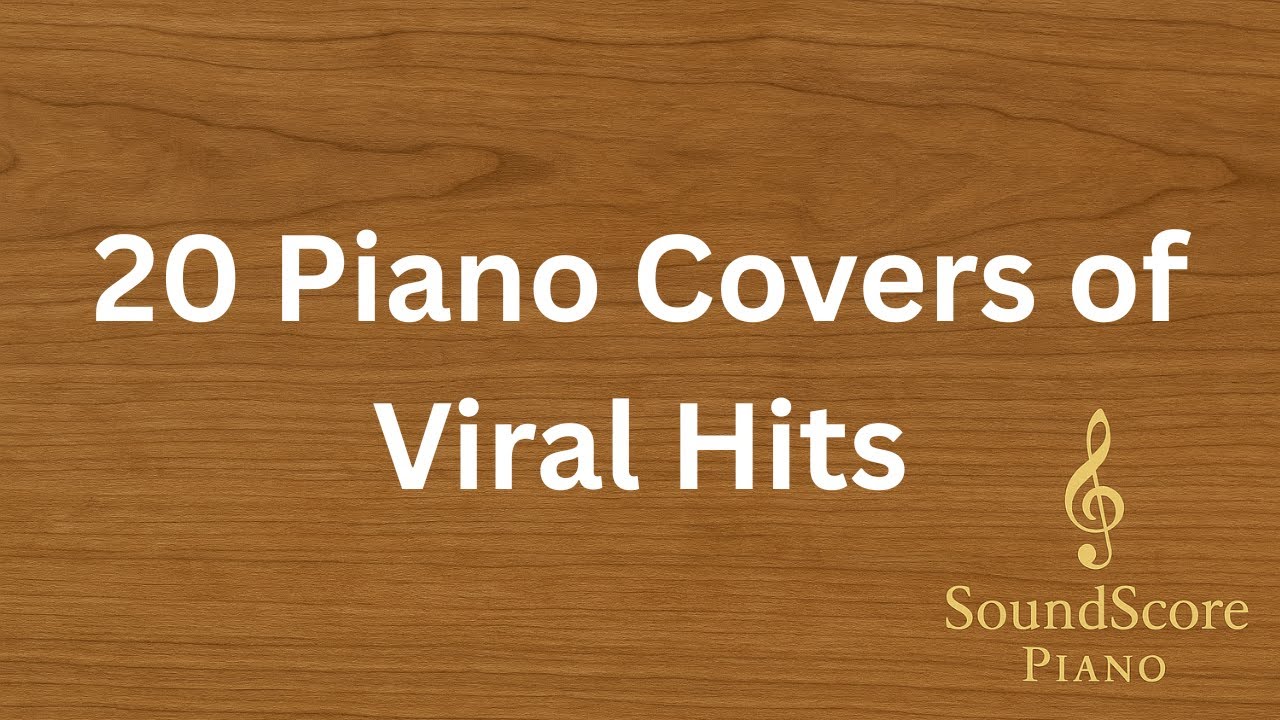 20 Viral Hits on Piano 🎹 | Trending TikTok & Reels Songs with Sheet Music