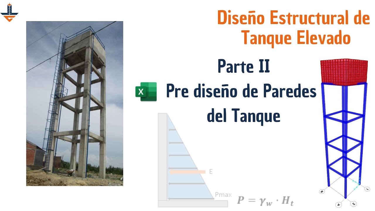 DISEÑO ESTRUCTURAL DE TANQUE ELEVADO - 2) PRE DISEÑO DE PAREDES