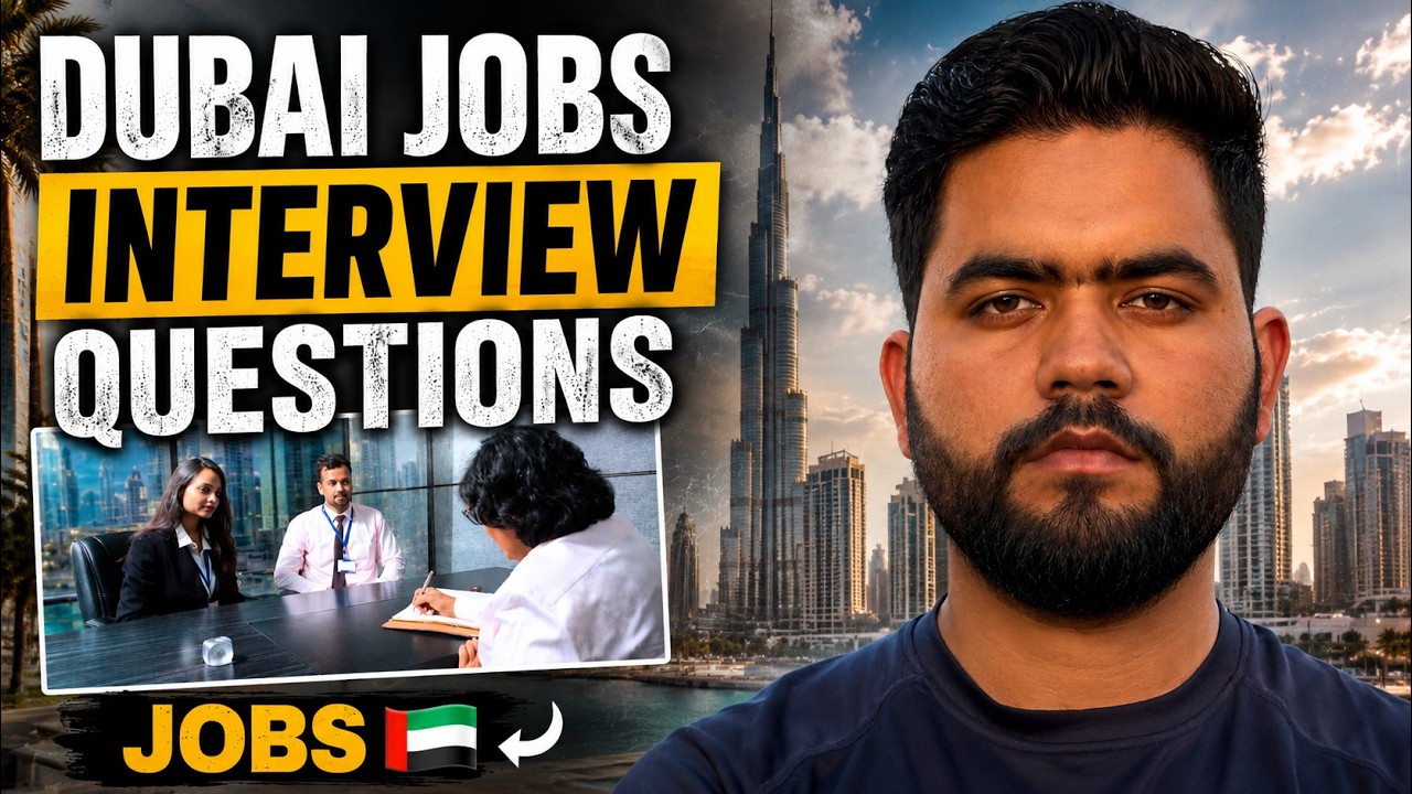 Dubai Job Interview Questions & Answers 2026 🇦🇪