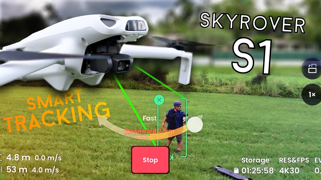 Удивительный маленький дрон, который не разорит вас! SkyRover S1