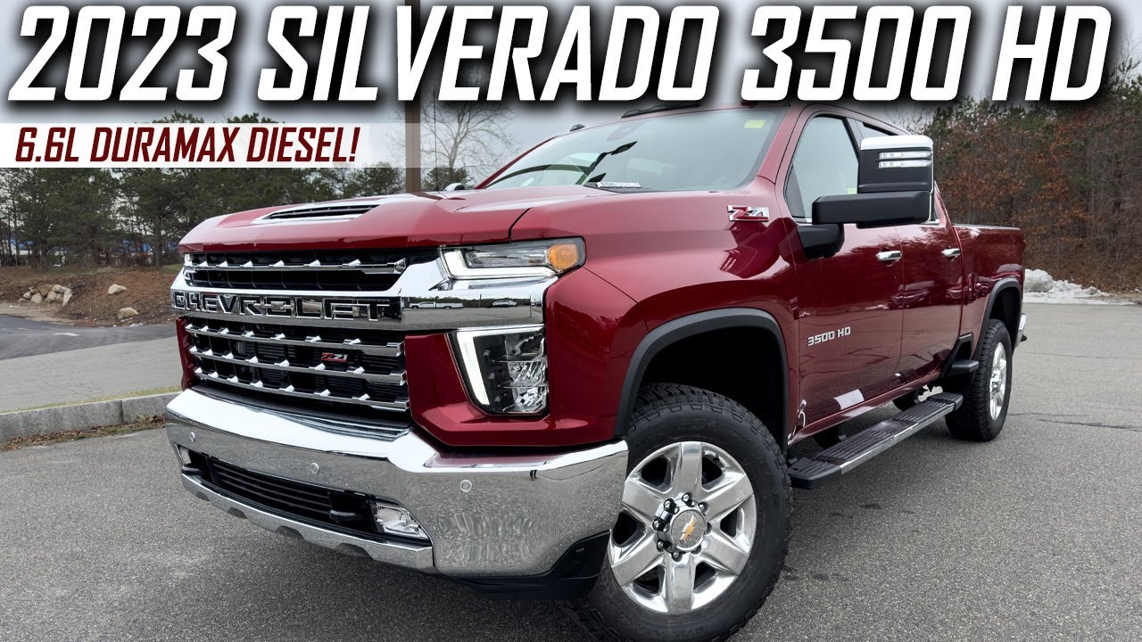 New 2023 Silverado 3500 HD | 6.6L Duramax Diesel LTZ!