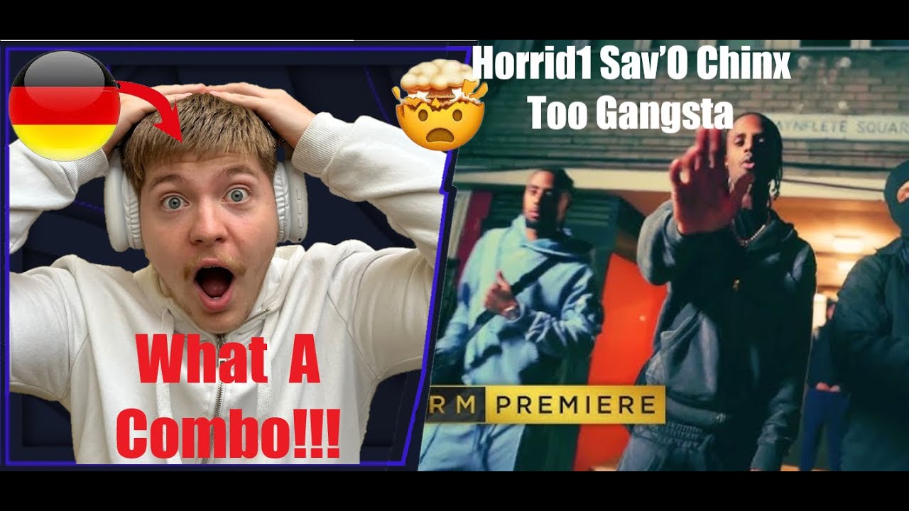 Horrid1 x Sav’O x Chinx - Too Gangsta Prod. Chase & Status  | German Guy Reacts 🇩🇪 🔥 | altikma