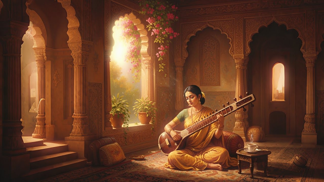 “1 Hour Indian Classical Healing Energy Music • Raga Therapy • Positive Vibrations & Inner Peace”