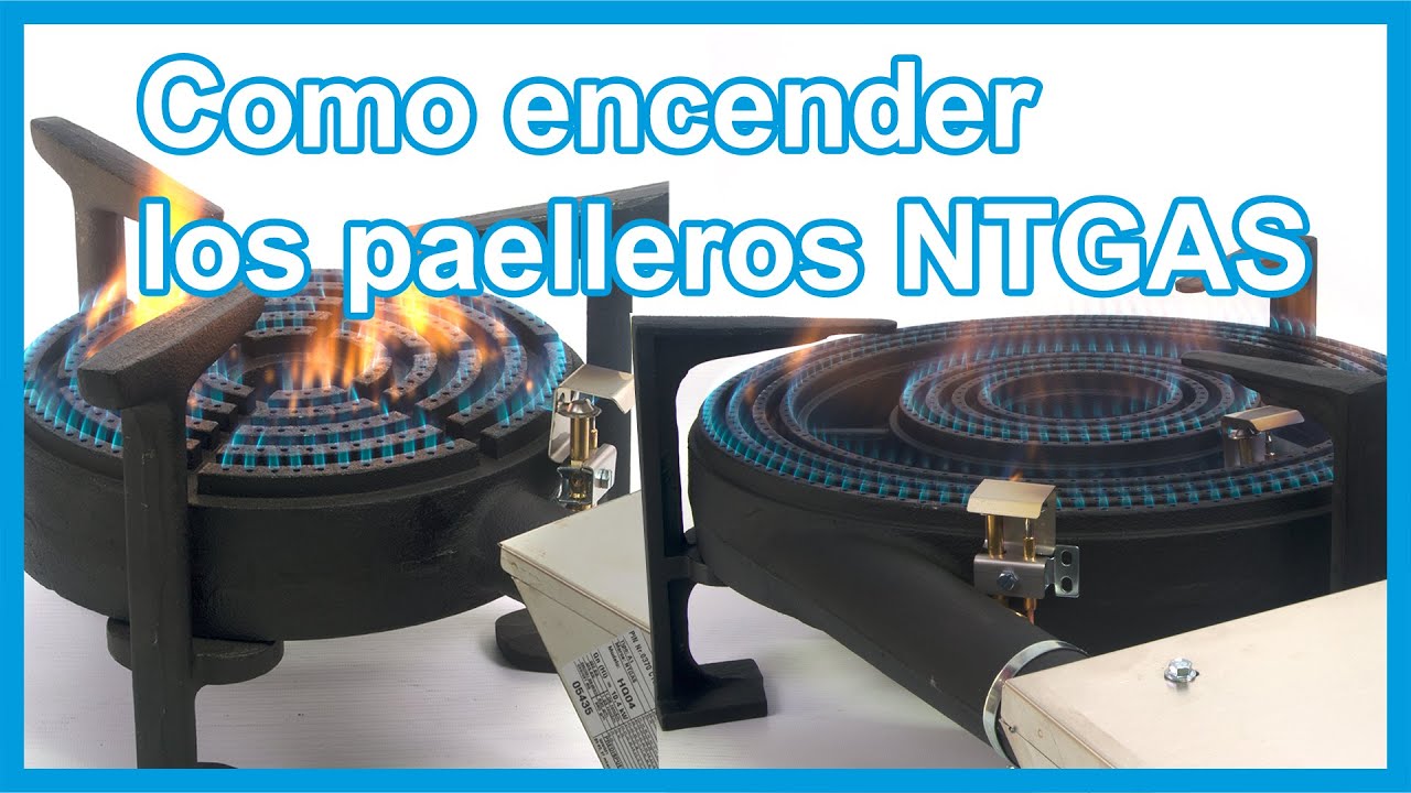 Como encender el paellero profesional NTGAS | Puesta en marcha HQ04 y P31