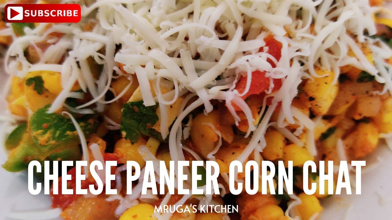 Cheese Paneer Corn Chat | Delicious Snack | Homemade | 20 Minutes