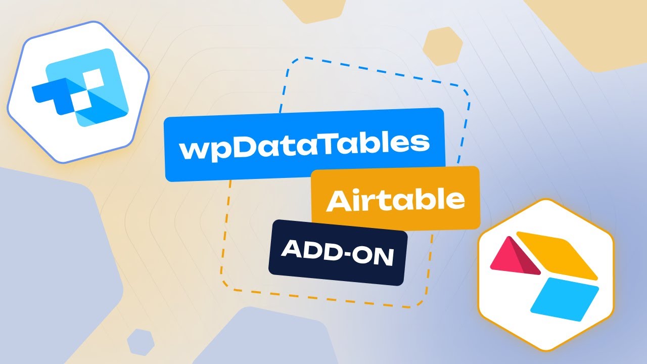 wpDataTables Airtable Add-On tutorial - WP connect