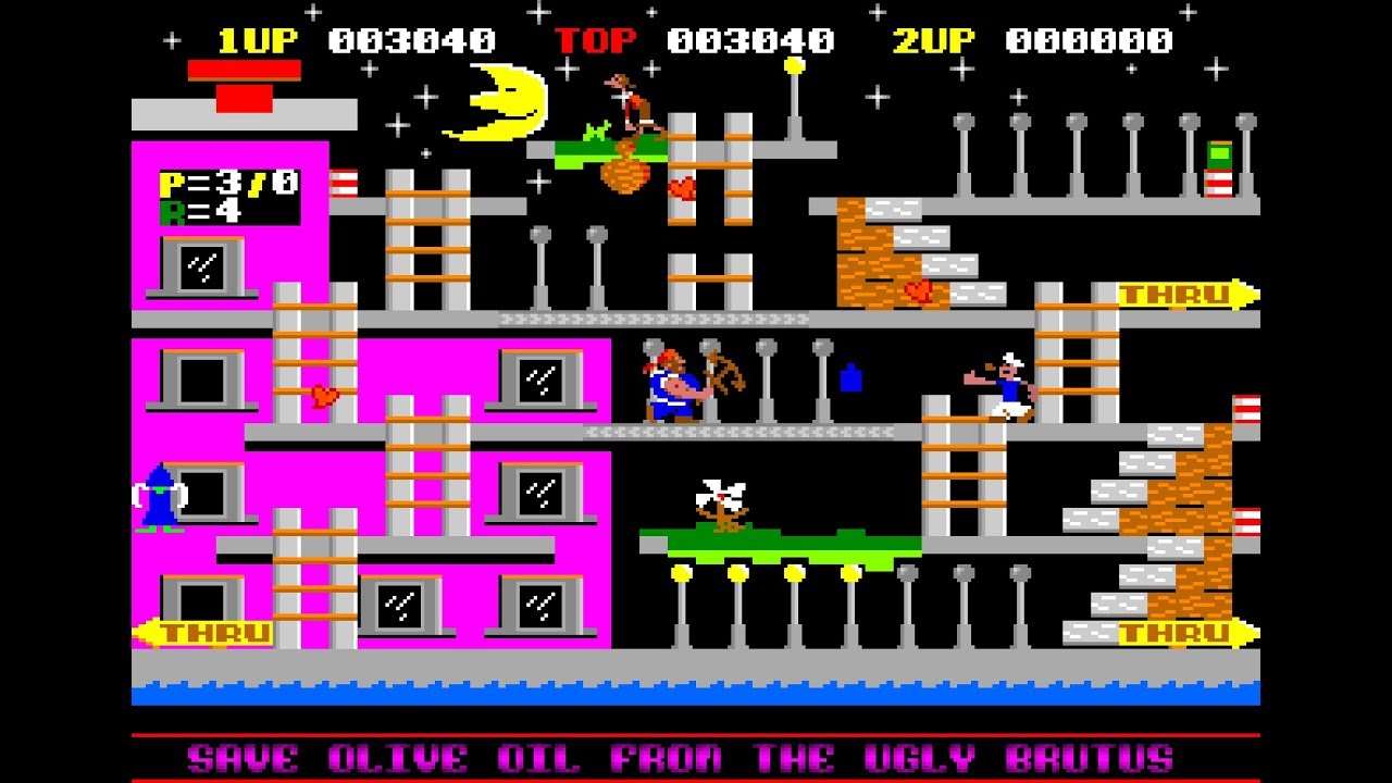 Amiga Longplay: The Real POPEYE [RE-PLAY]