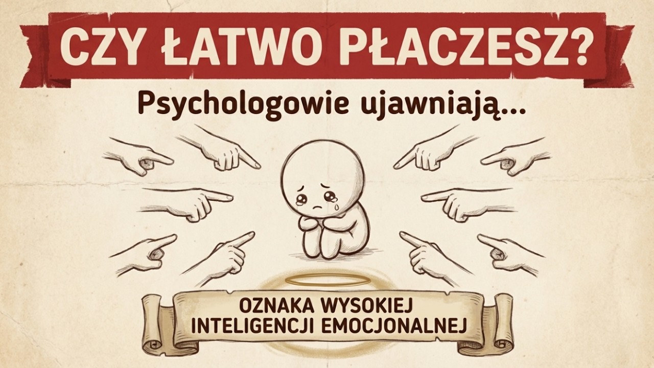 Czy łatwo płaczesz? Psychologowie ujawniają, że to oznaka wysokiej inteligencji emocjonalnej