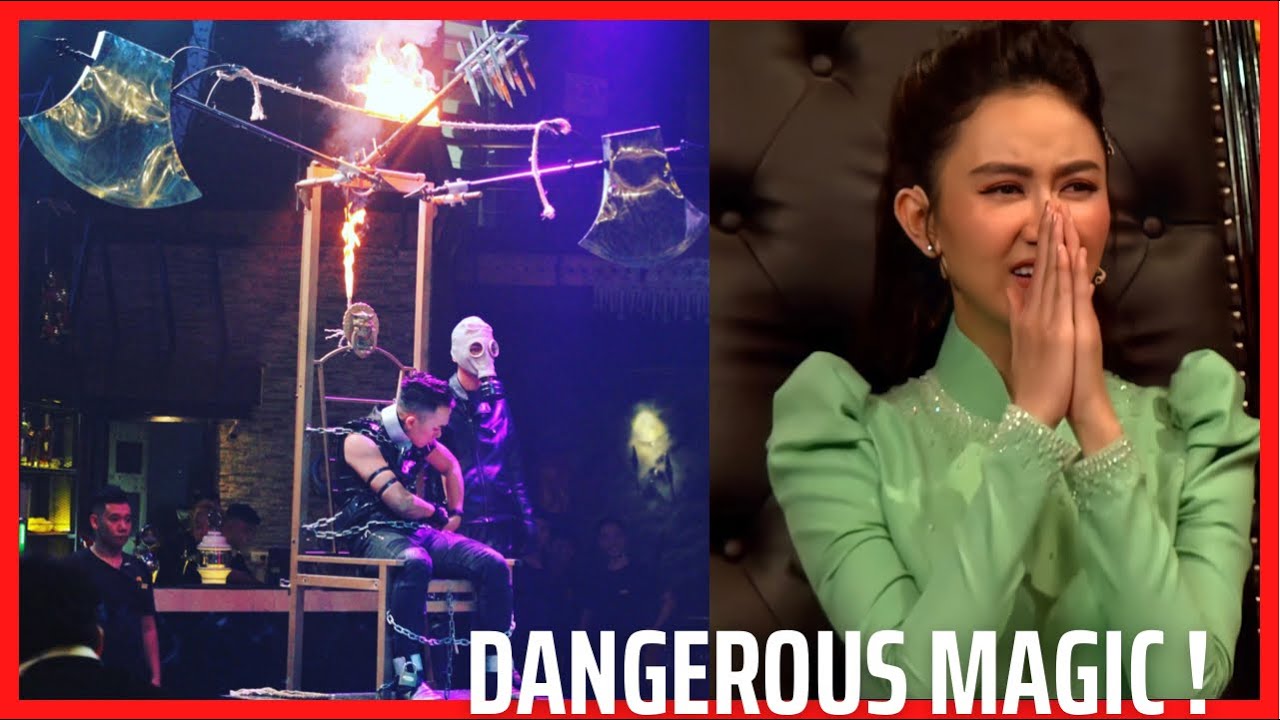 DANGEROUS & ESCAPE Magic On World | Ảo Thuật Nguy Hiểm | NamNie Magician