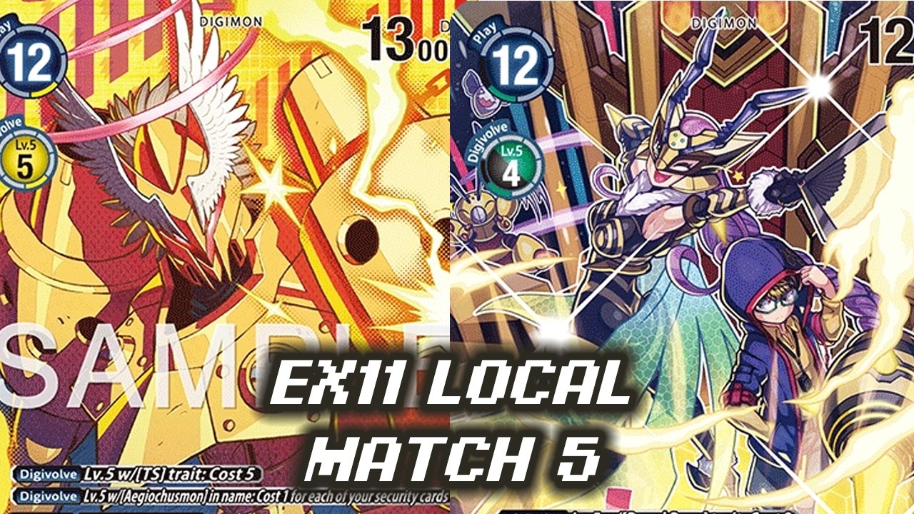 Jupitermon VS Royal Base | EX11 Local Match 5 | Digimon TCG Osnabrick