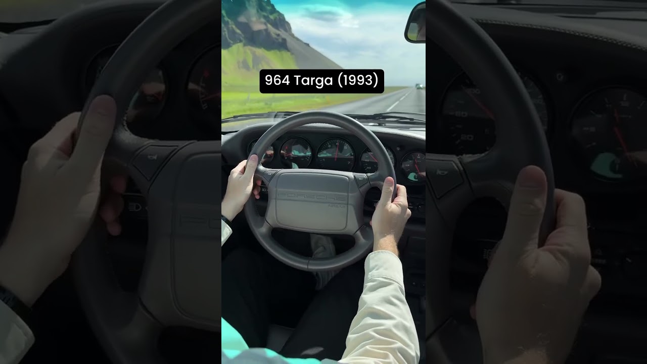 #Porsche #911 Targa Steering Wheel Evolution! 🤯