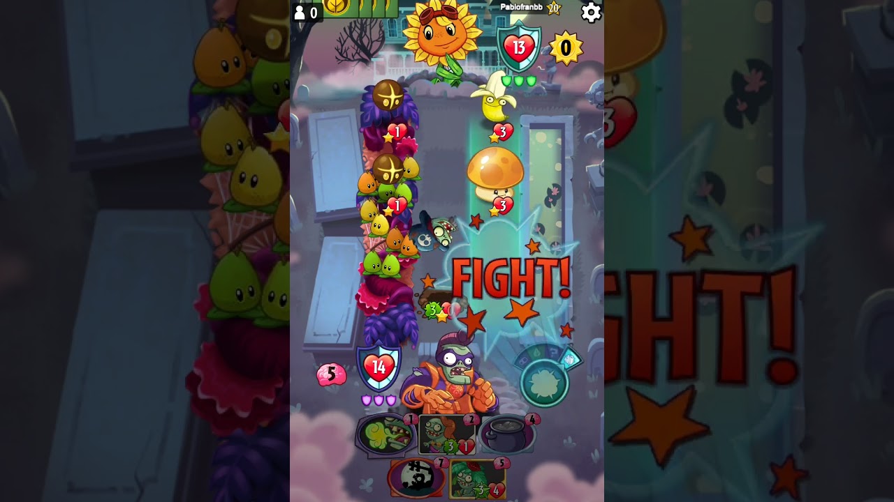 Pvz heroes - imp quarterly Deck testing in ranked