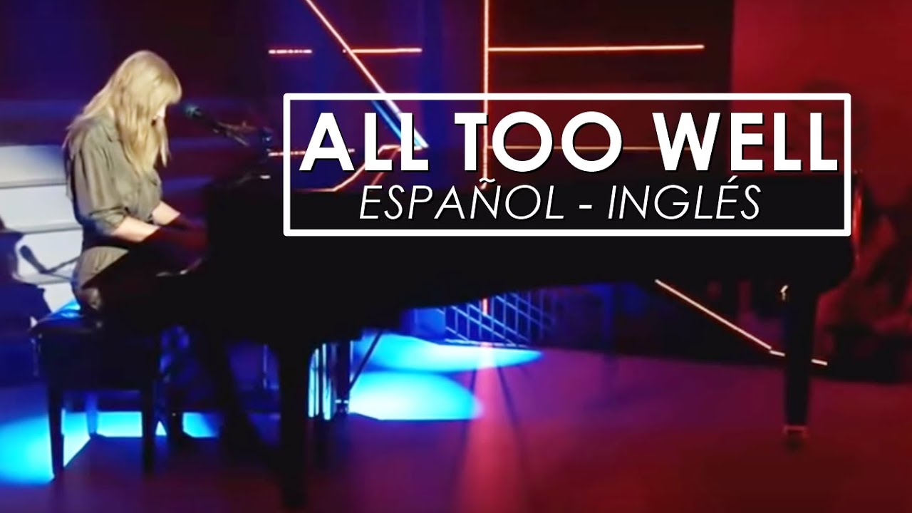 Taylor Swift All too Well Español Inglés live in chicago Lyrics + traducción