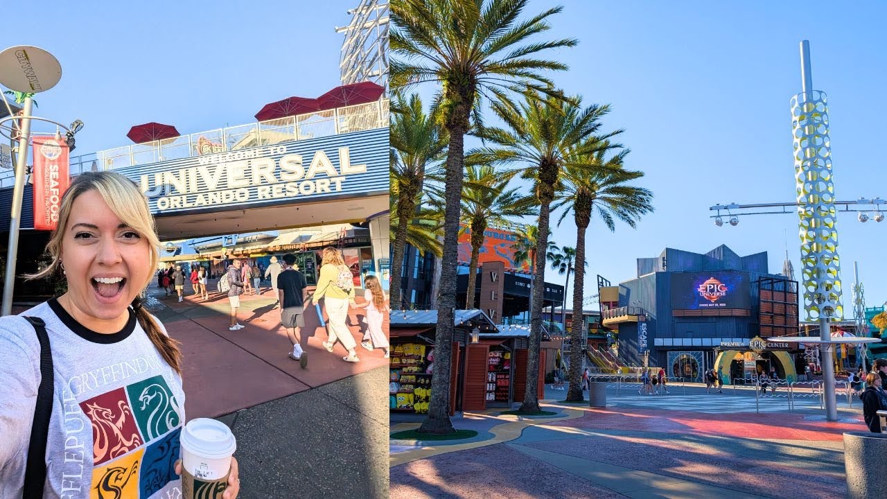 Full Tour of City Walk at Universal Studios Florida 2025