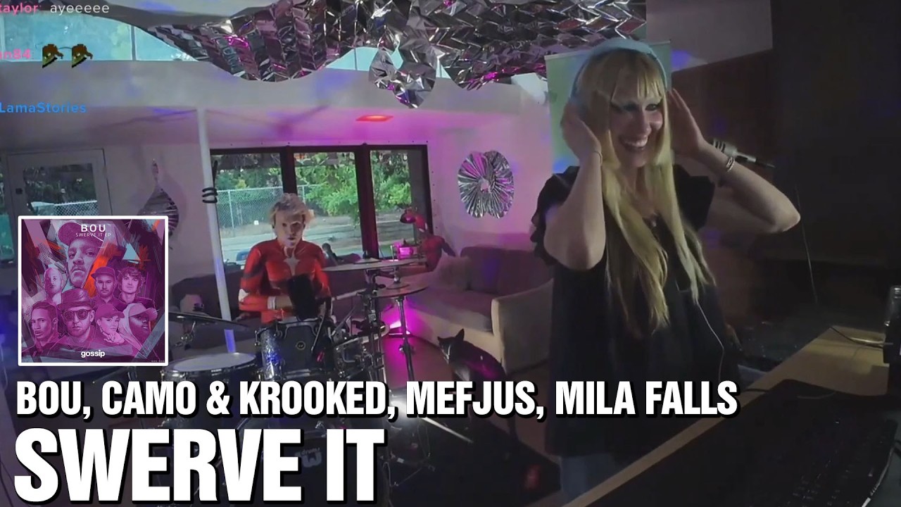 Bou, Camo & Krooked, Mefjus, Mila Falls... - Swerve It | Drum + DJ Cover [Blind Playthrough]