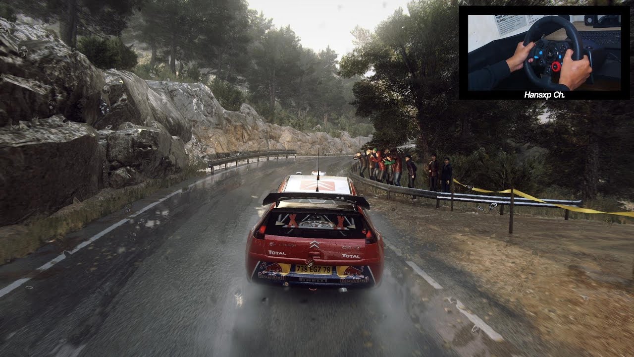 Sébastien Loeb’s 2008 Citroën C4 WRC | DiRT Rally 2.0 - Logitech G29 Steering Wheel