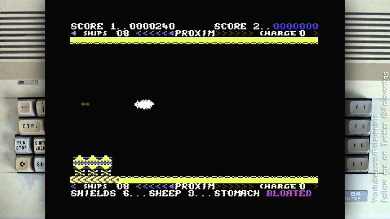 Sheep in Space on a Commodore 64