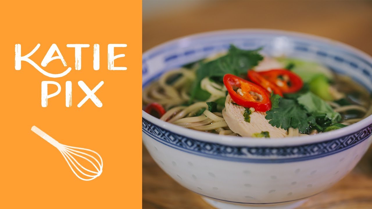Wagamama's Style Chilli Chicken Ramen Recipe | Katie Pix