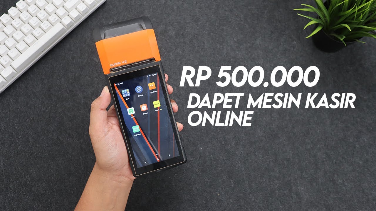 UNBOXING PRINTER SUNMI V2|COCOK BANGET BUAT JUALAN ONLINE & OFFLINE | BISA PRINT SEMUA APLIKASI