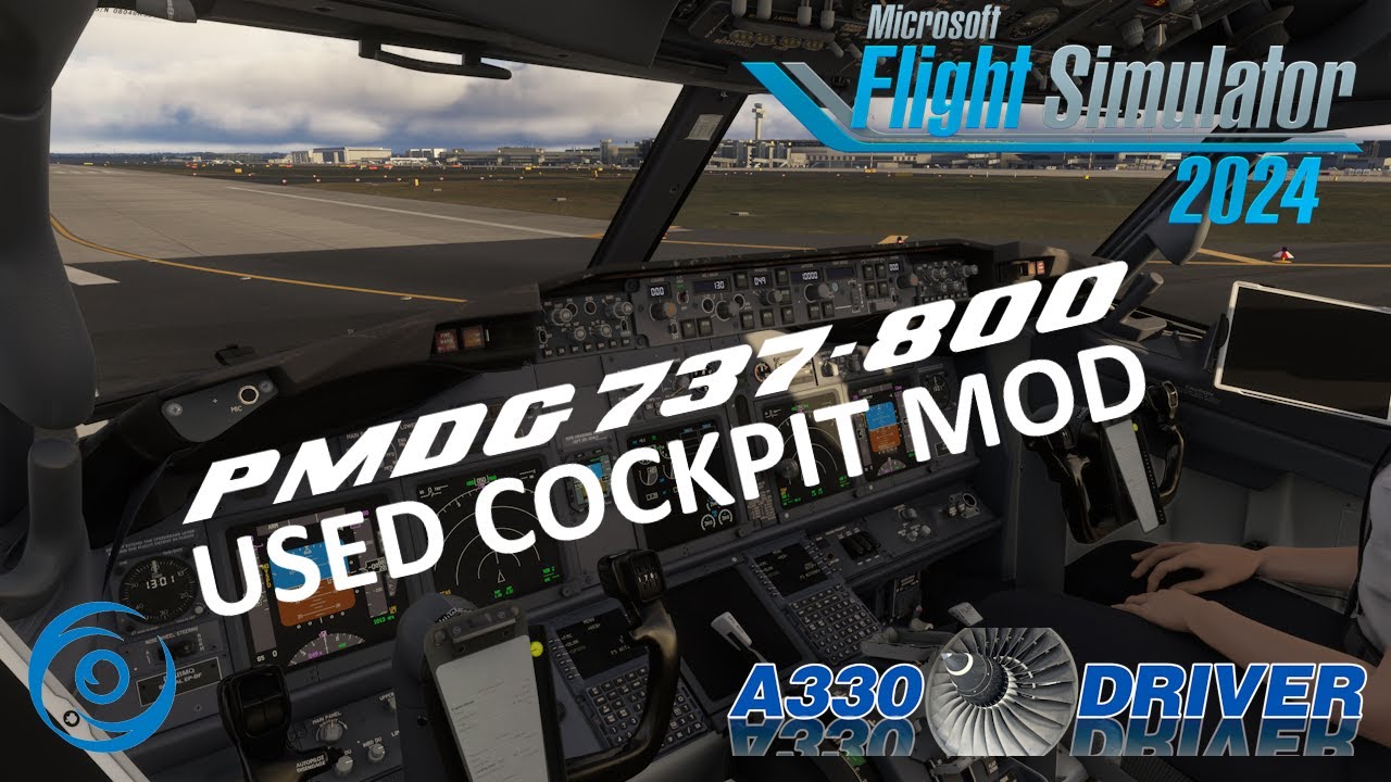 Excellent WORN COCKPIT Mod for PMDG 737 NOW AVAILABLE