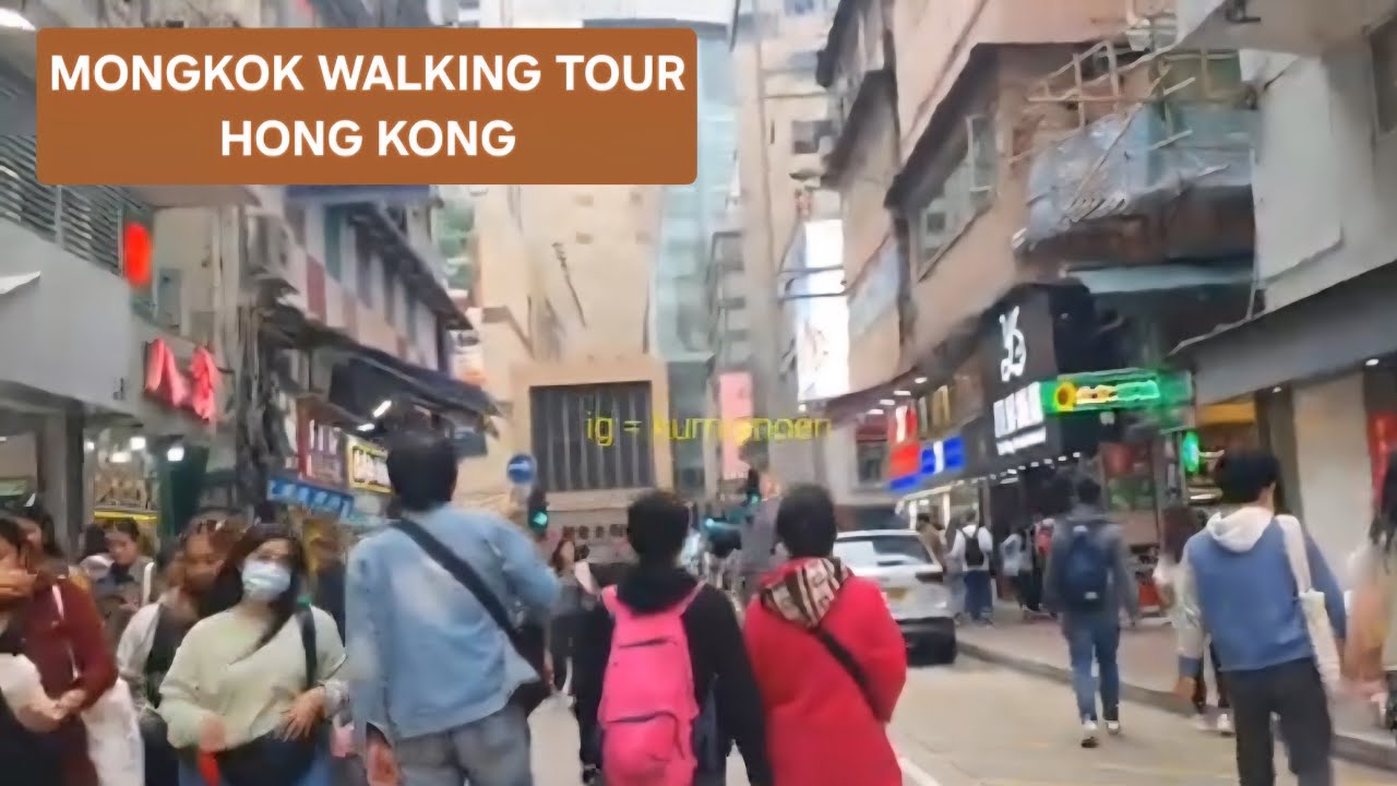 LADIES MARKET MONGKOK WALKING TOUR | KAWASAN BELANJA DI MONGKOK HONGKONG #ladiesmarket #mongkok