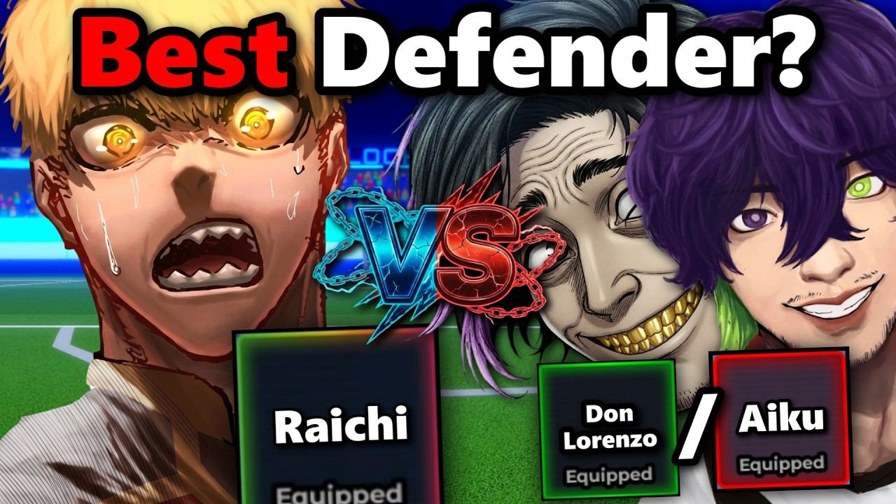 Raichi VS Aiku & Don Lorenzo (🥀) | Blue Lock Rivals