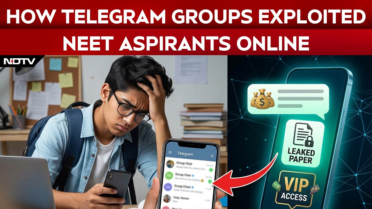 Утечка экзаменационных работ NEET | Внутри Telegram-групп, продающих предполагаемые задания NEET ...