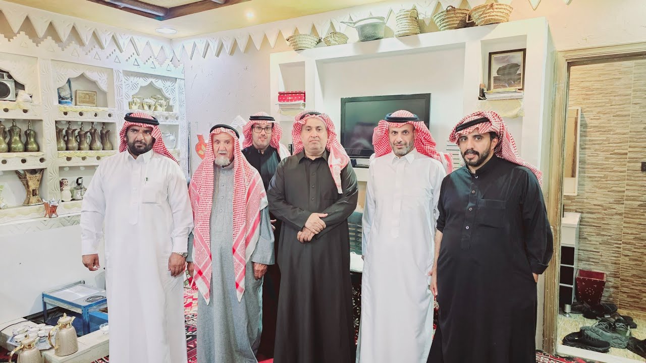 دعوة الاسلمي لنا في حي الملك فهد في الرياض السعودية 》 سليمان فرحان الفرحان 》٢١__٢__٢٠٢٣