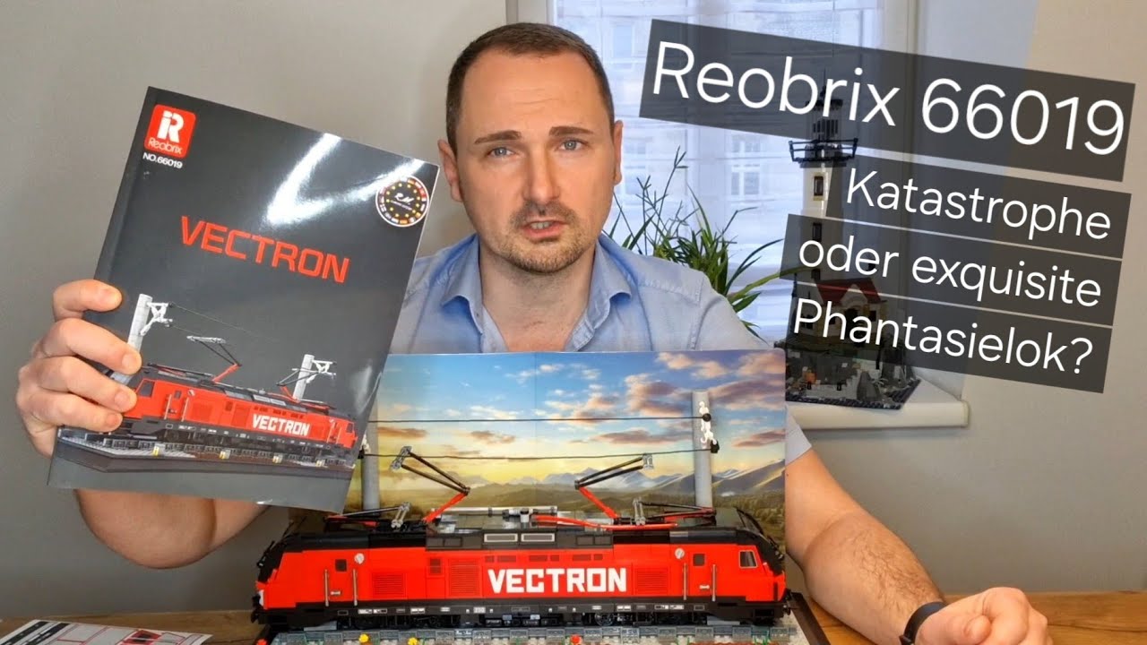 #Review - Reobrix  66019 - Siemens Vectron European Electric Passenger Train